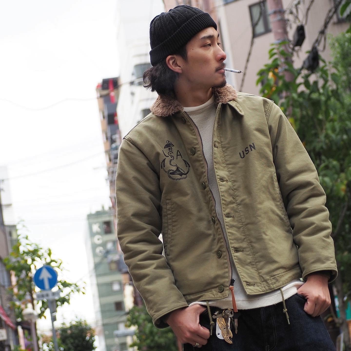 トイズマッコイ  N-1 DECK JACKET デッキジャケット 40 N1アメカジ