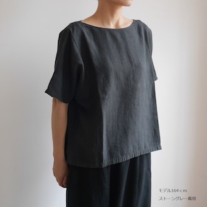 linen pullover　リネンプルオーバー　evam eva