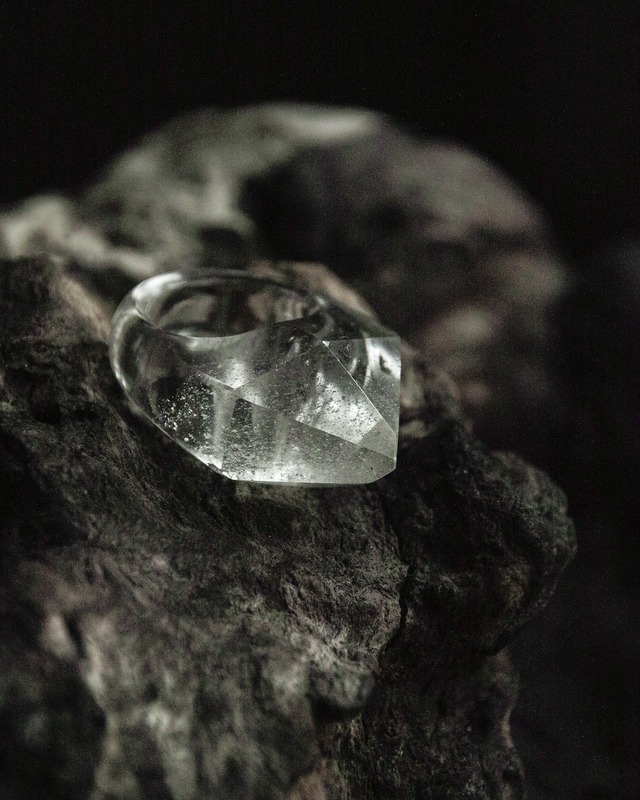 水晶リングポイント7.5号