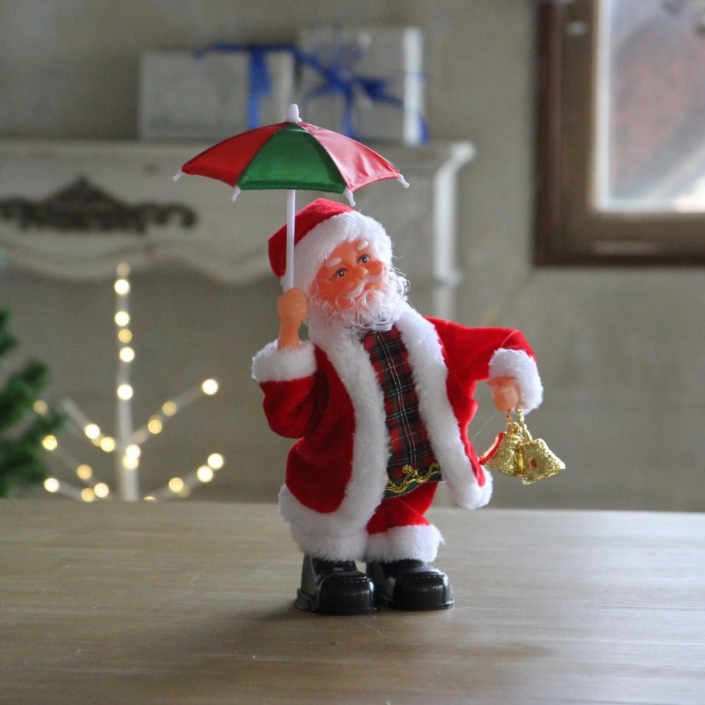 FUNNYクリスマス 傘くるくるサンタクロース ミュージック | kobito de