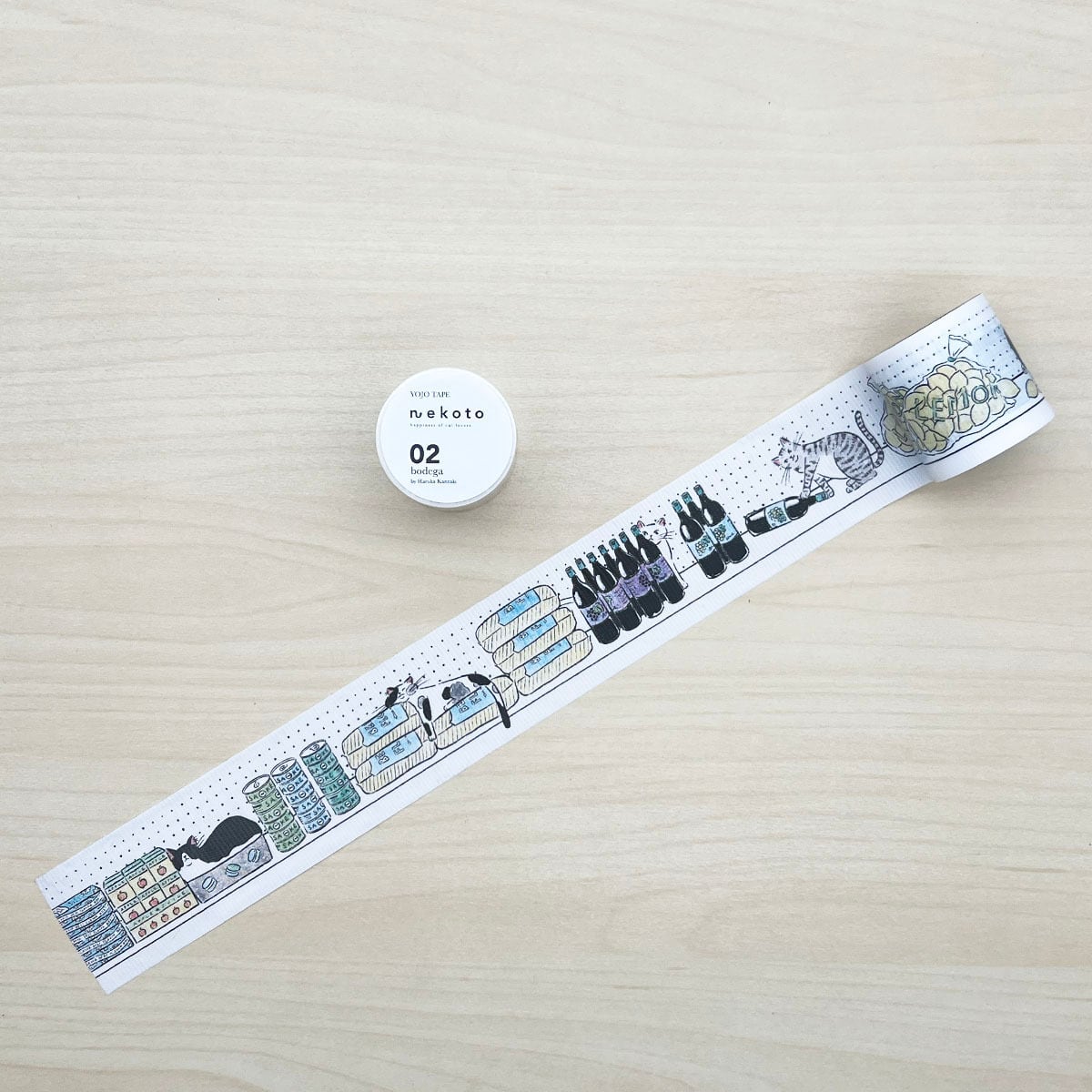 nekoto 贈りたくなる養生テープ 02 bodega | nekoto