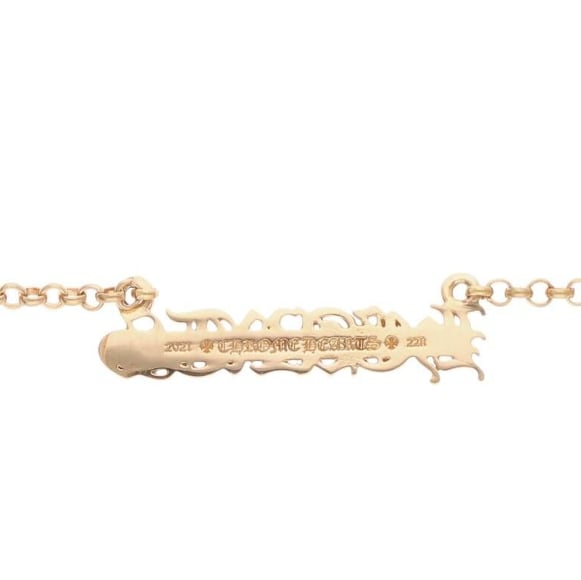 クロムハーツ 22K NECKCHAIN R18/ロールチェーン18inch ゴールド 