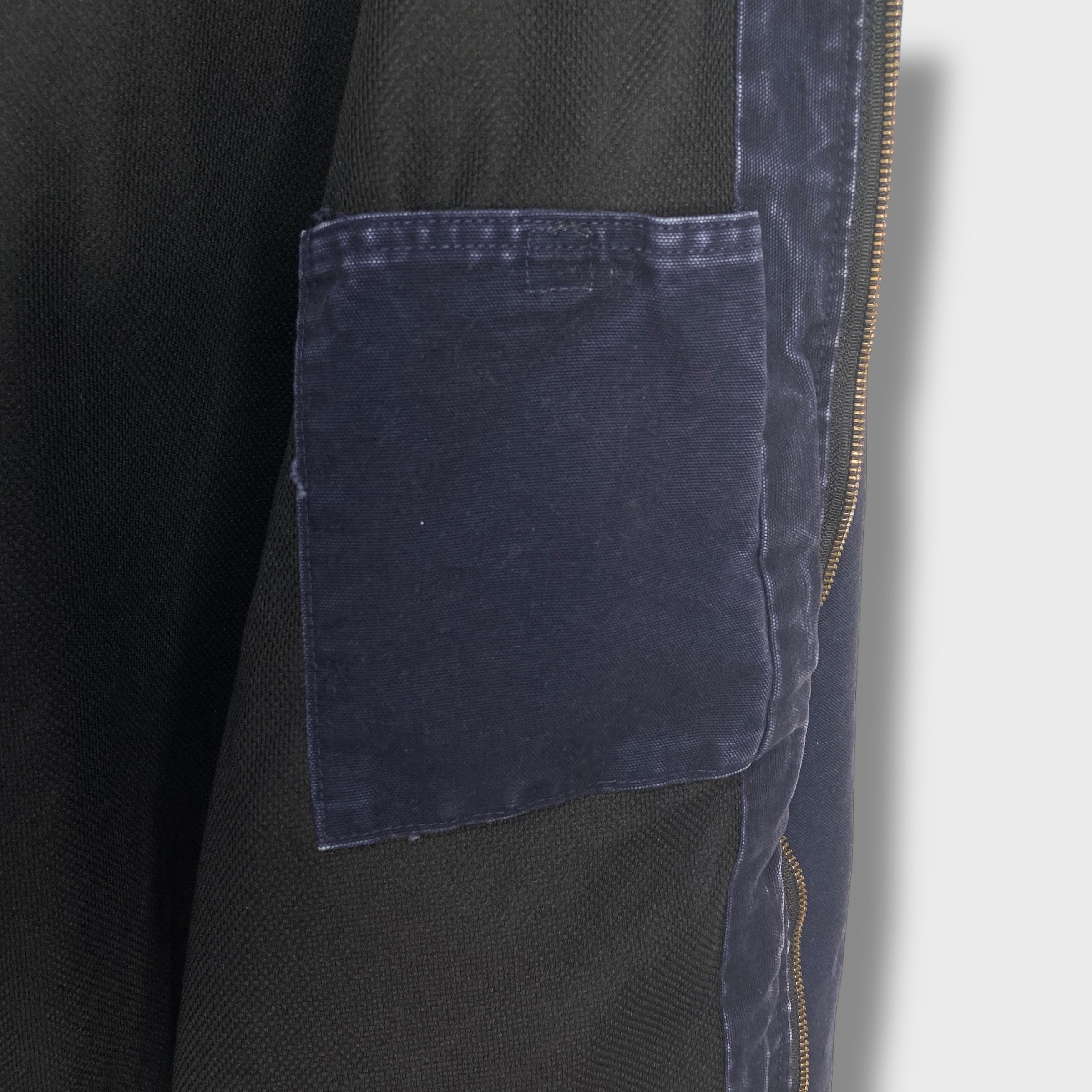 00s carhartt アクティブジャケット パーカー紺 XL フェード | 古着屋 Uan