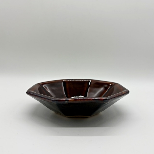 高橋あい 八角皿　飴