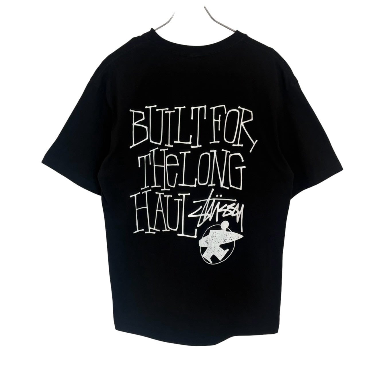 stussy ステューシー Tシャツ L バックロゴ プリントロゴ サーフマン