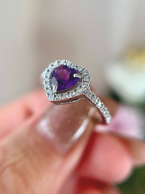 アメシストリングハート大