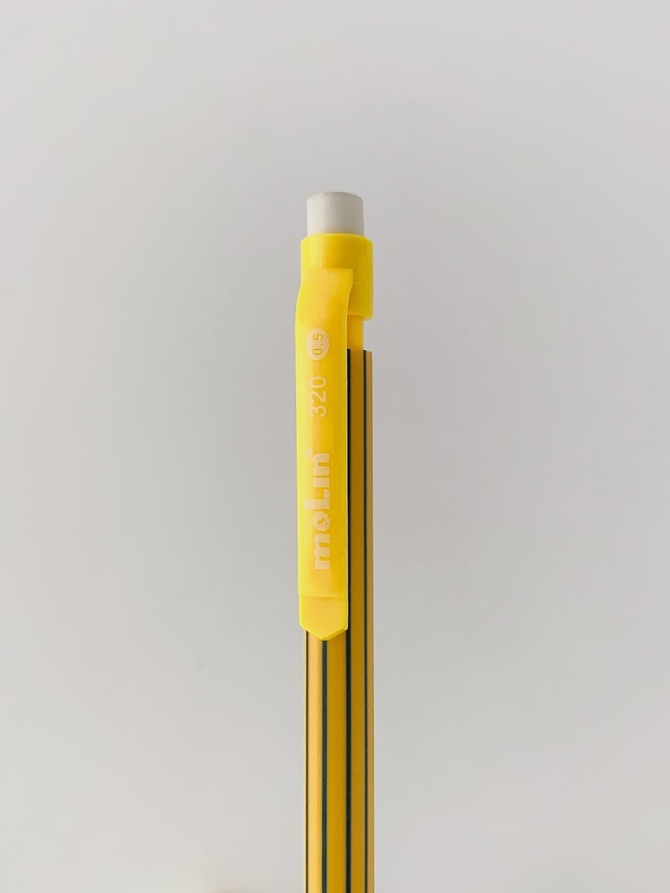 シャープペンシル ストライプ 黄色 / Striped Mechanical Pencil