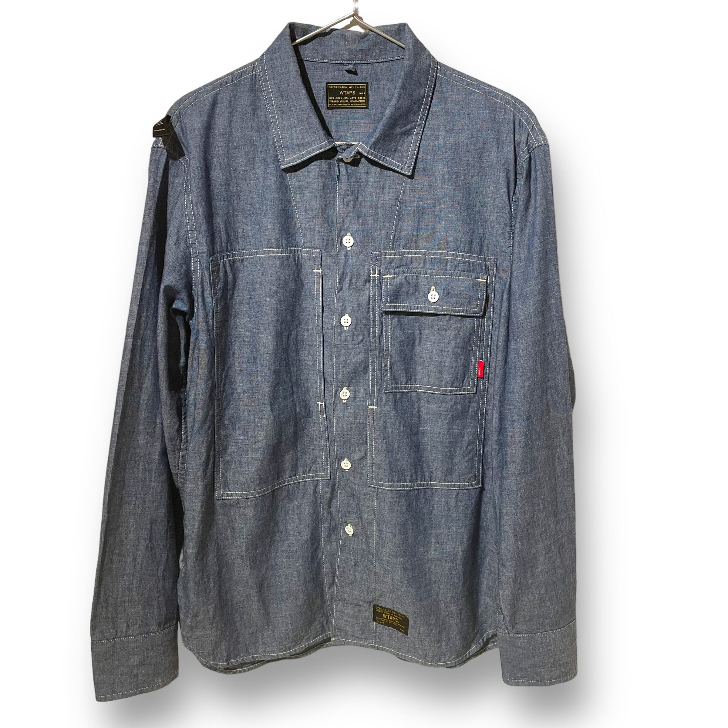 WTAPS DECK / 見据え LS / COTTON. FLANNEL