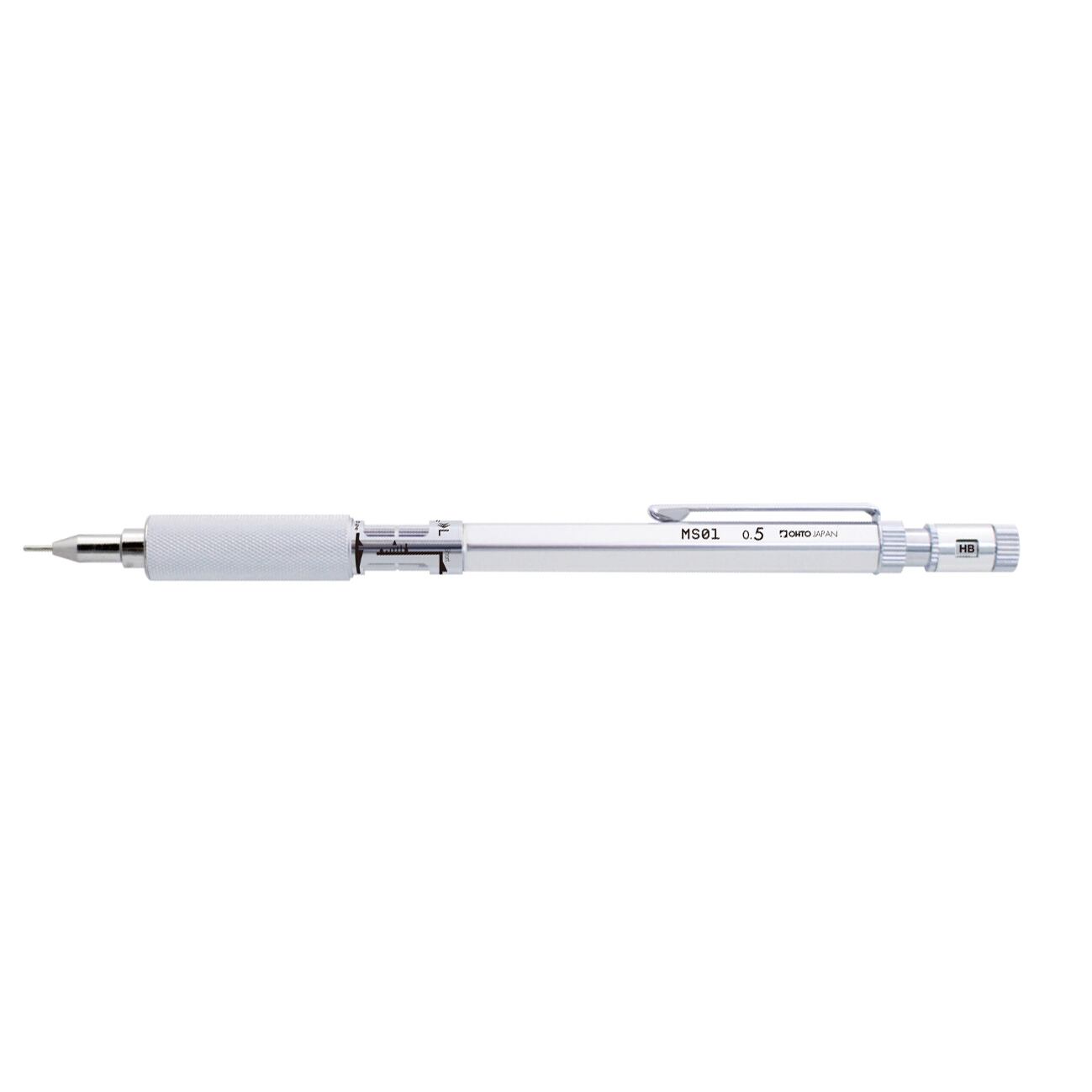 【OHTO/オート】シャープペン MS01 0.5mm (シルバー) 590Co.
