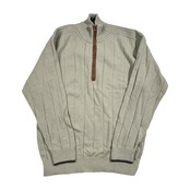 SIMPLE LIFE シンプルライフ ハーフジップ プルオーバー ニット セーター L/メンズ