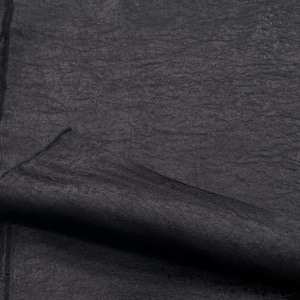 ★TC169◆2.5m◆ポリエステル100%弱光沢ツイル生地◆モヤ柄◆ブラック