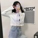 ✞ Tシャツ シャツブラウス♡スリムラウンドネックショートトップス 大人女子☆ ロング ✞ゴスロリ SM ミリ 甘ロリ クラロリ 和ロリ エレガント 黒ロリ 姫ロリ 華ロリ BB-BB466778387