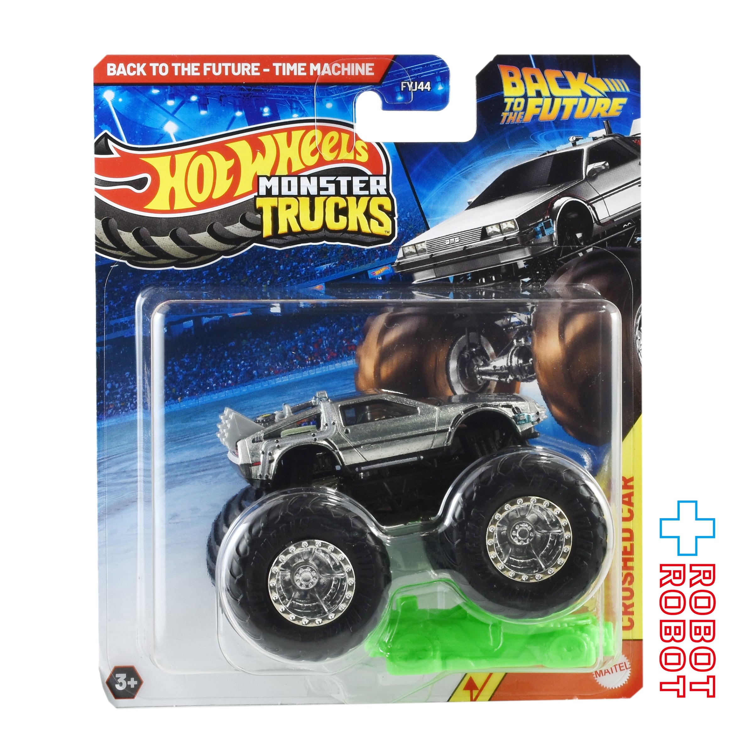 バックトゥーザフューチャー ホットウィール モンスタートラック デロリアン ホットウィール モンスタートラック デロリアン 1/64 ダイキャスト