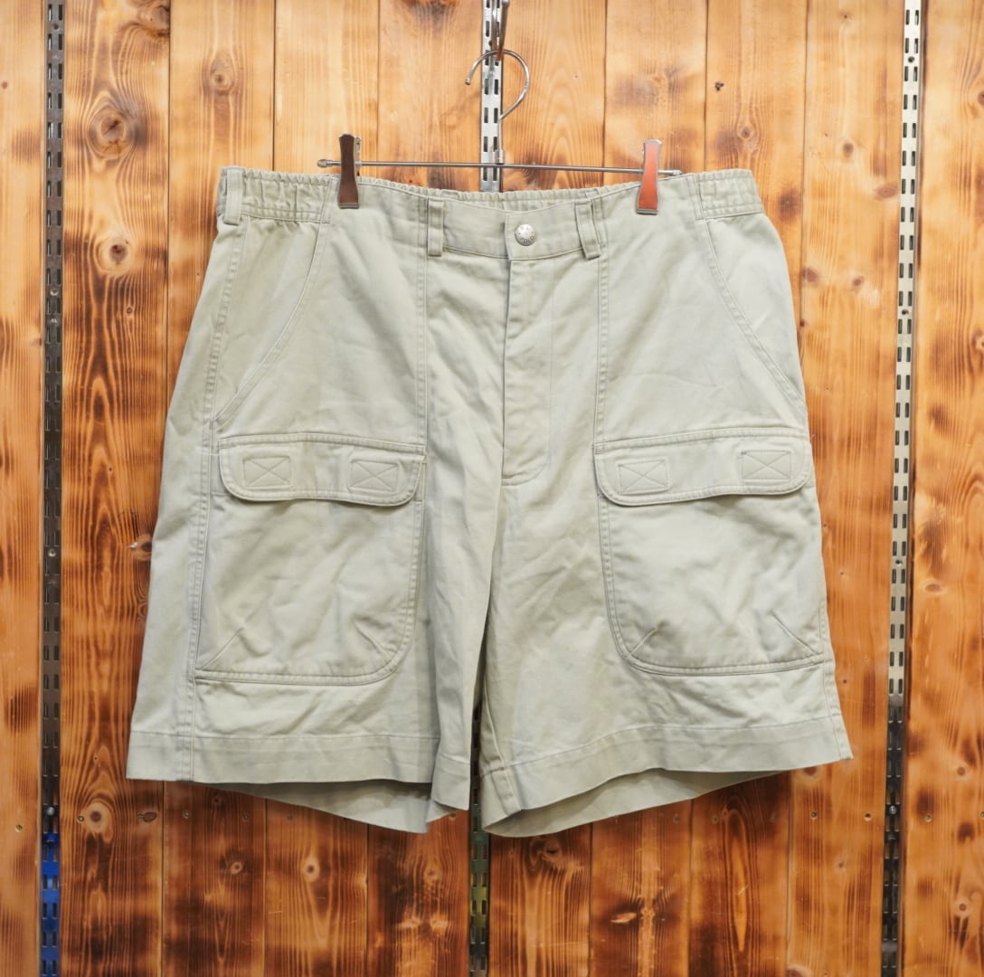 90s ralphlauren ブッシュショーツ W34/ラルフローレン ハーフパンツ