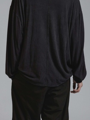 【26AW | MEN】 THE VIRIDI-ANNE ザヴィリディアン / SILK L/S T-SHIRT  / Tシャツ /  VI404601
