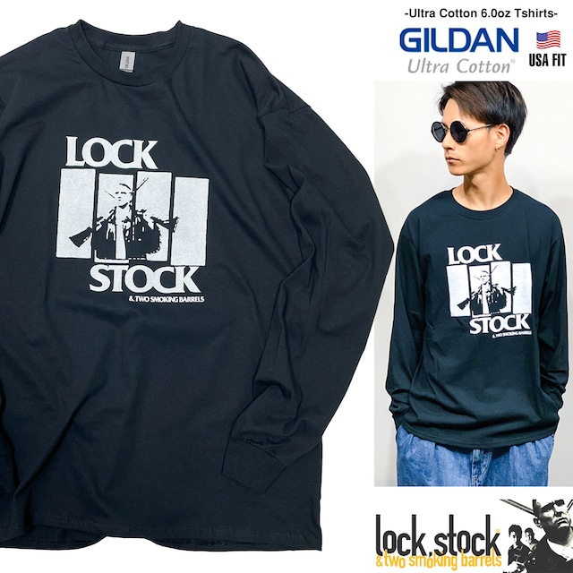 ロックストック＆トゥースモーキングバレルズ Lock, Stock and Two Smoking Barrels  映画  ロンT 長袖 Tシャツ  2400-lockstock-vj