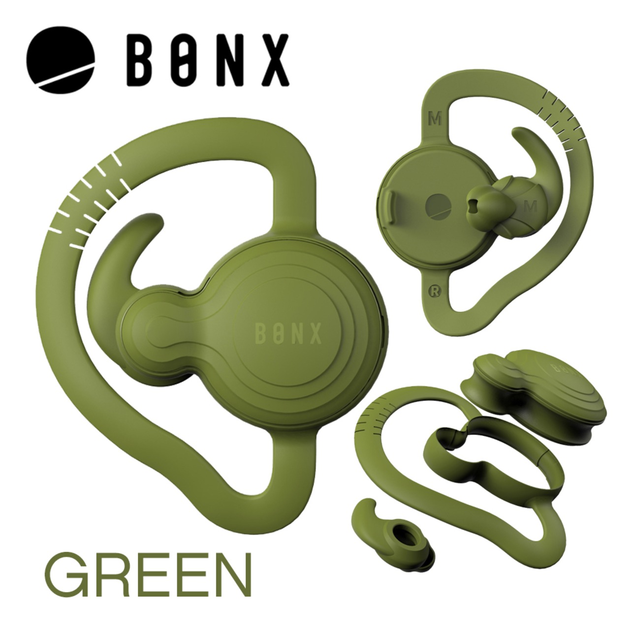 10人同時接続 距離無制限 遊びながら話せる エクストリームコミュニケーションギア BONX Grip アウトドア用 Bluetooth ヘッドセット ボンクス　グリップ