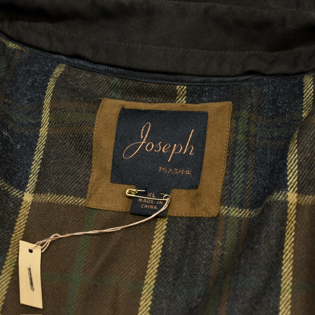 JOS.A.BANK wool liner fake suede blouson