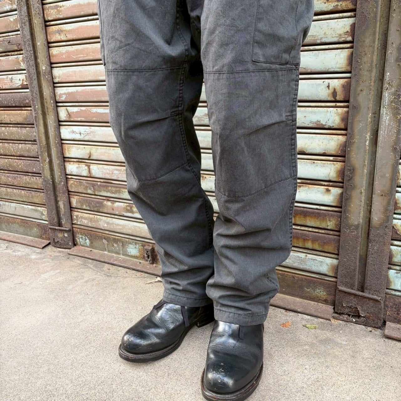 00s US Army 米軍 フィールドパンツ カーゴパンツ 民間 ブラック W86cm