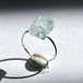 March【12 Gemstone Jewelry Collection】 アクアマリン 鉱物原石 14kgf / シルバー925 リング 天然石 アクセサリー