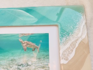 439.オーシャンレジンアート フォトスタンド