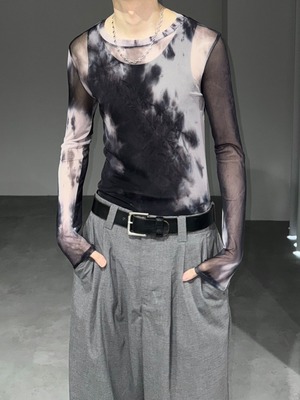 marble second skin tops / gray