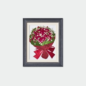 ウッドM　グレー『受注商品・押し花』【送料無料】
