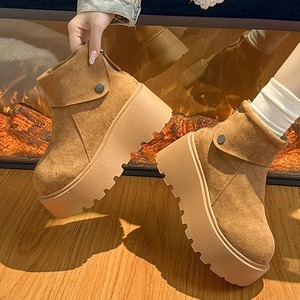 【送料無料】 レインブーツ 3色 厚底 タンクソール 丸トゥ 裏起毛 靴 シューズ スエード ボア素材 可愛い 大人可愛い シンプル カジュアル コンサバ おしゃれ こなれ感 無地 冬 レディース 女性用 ママ 20代 30代 40代 デート お出かけ 女子会 休日 お茶会 垢抜け デイリーユース 普段使い ファッション コーデ スタイル 楽ちん 歩きやすい 脚長 定番 スタイルアップ あったか 寒さ対策