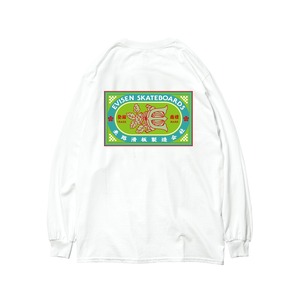 EVISEN HAKKA LOGO LS WHITE L