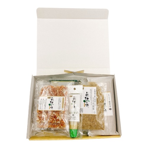 W4 出雲そば・薬味詰合せセット