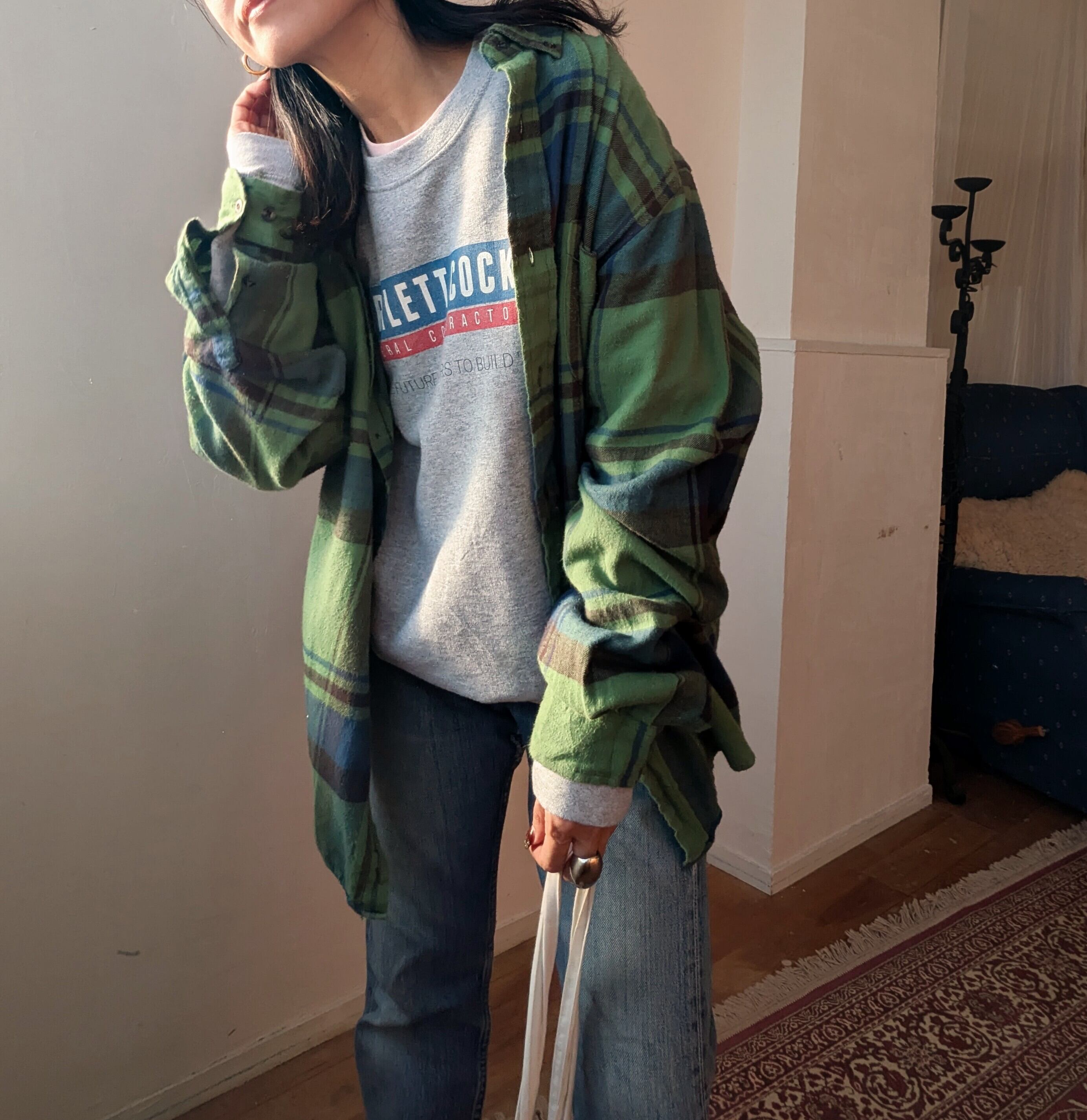 再入庫！☆TXT スビン 着用！【COVERNAT】Warm-on CVNT Fleece Hooded