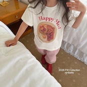 韓国子供服 / ninibello / Happy Meal T-shirt/ 半袖Tシャツ *XS~XXL*