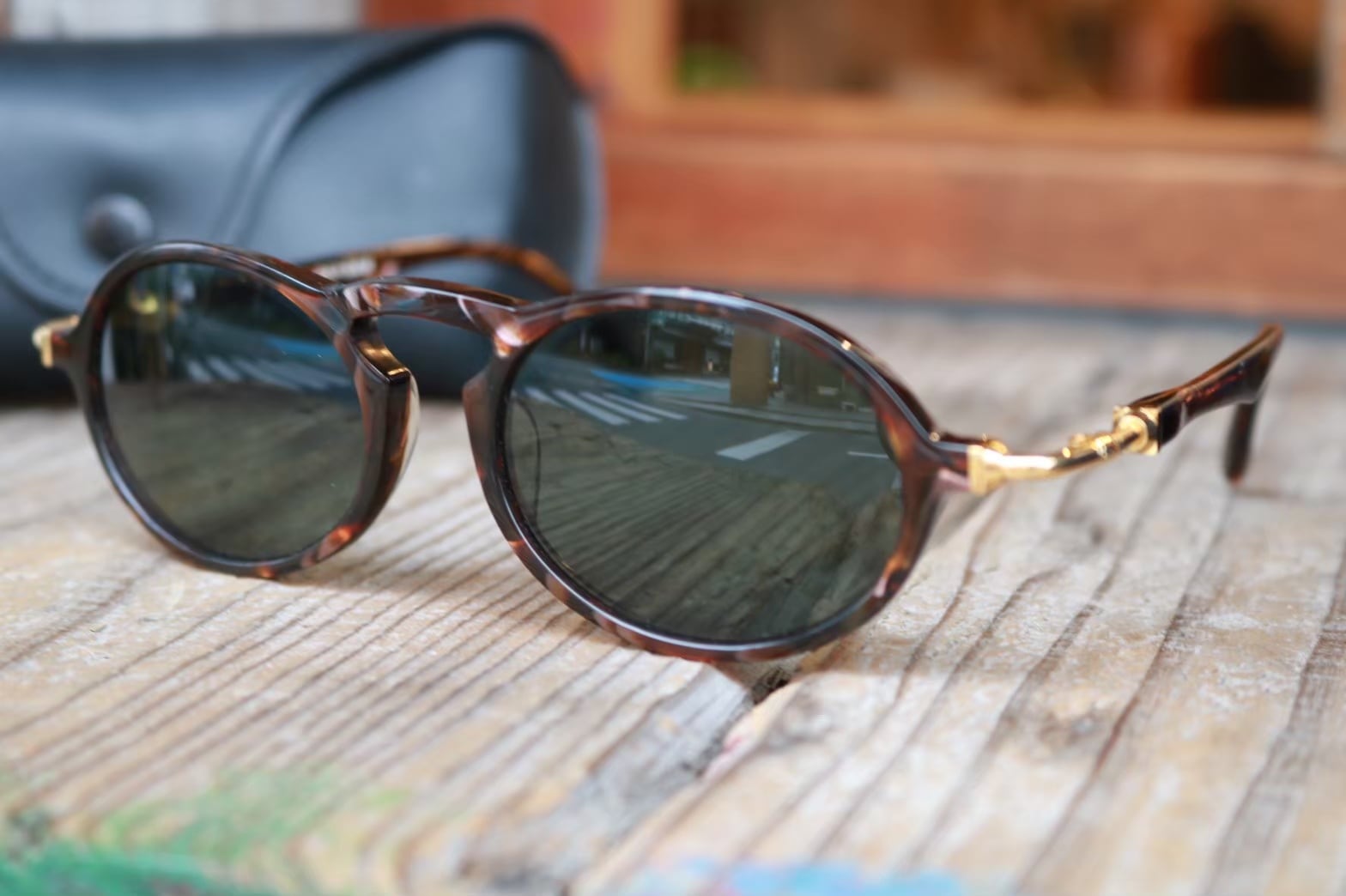 80s vintage Ray Ban GATSBY DLX STYLE 1 W1744 | littlevintage