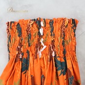 フラダンス 衣装 パウスカート オレンジ系 パフ柄 イプヘケ柄 ハワイアンプリント アロハ フラ ダンス レッスン 練習 グリーン系 ブラウン系 橙 緑 黄緑 茶 華やか 鮮やか かわいい 大人っぽい おしゃれ シングル スカート フラダンス 衣装 おしゃれ 衣装 フラ ダンス パウ スカート ハワイアン オレンジ スカート 可愛い 鮮やか 大人用 練習用 色鮮やか エスニック 華やかな