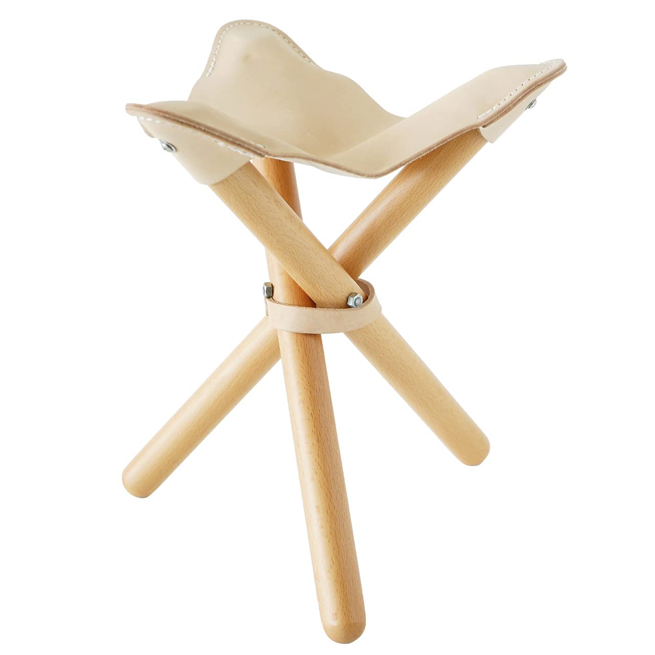 【新着特価】romo ロモ ヌメ革 牛革 三脚 折りたたみチェア sansa chair 日本製 キャンプ イス ハンティングチェア アウトドア 狩猟 イス コンパクト 持ち運び 猟 収納 カンタン 分解 組み立て グッズ