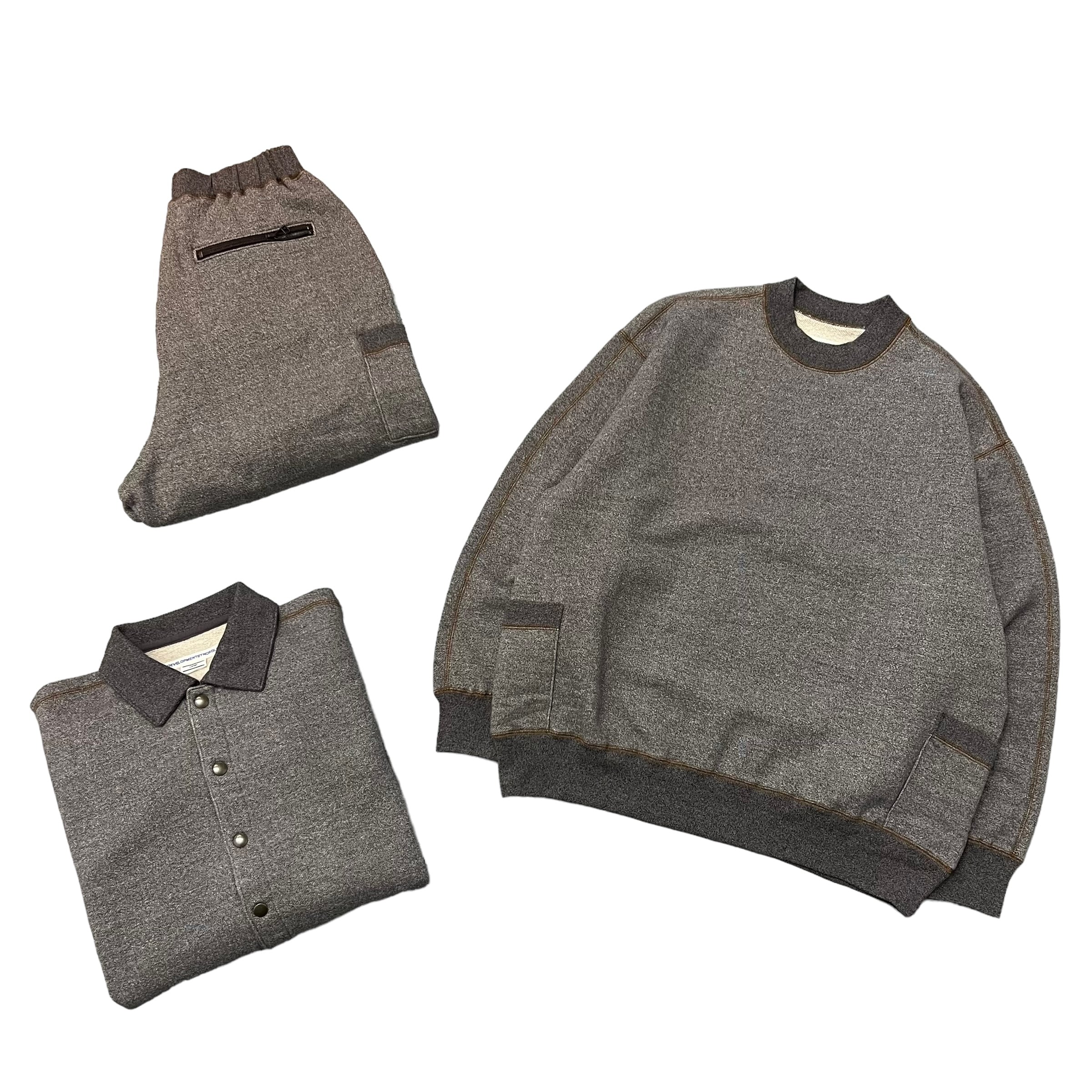 NOROLL / C&M CREW SWEAT C&M BROWN | THE NEWAGE CLUB