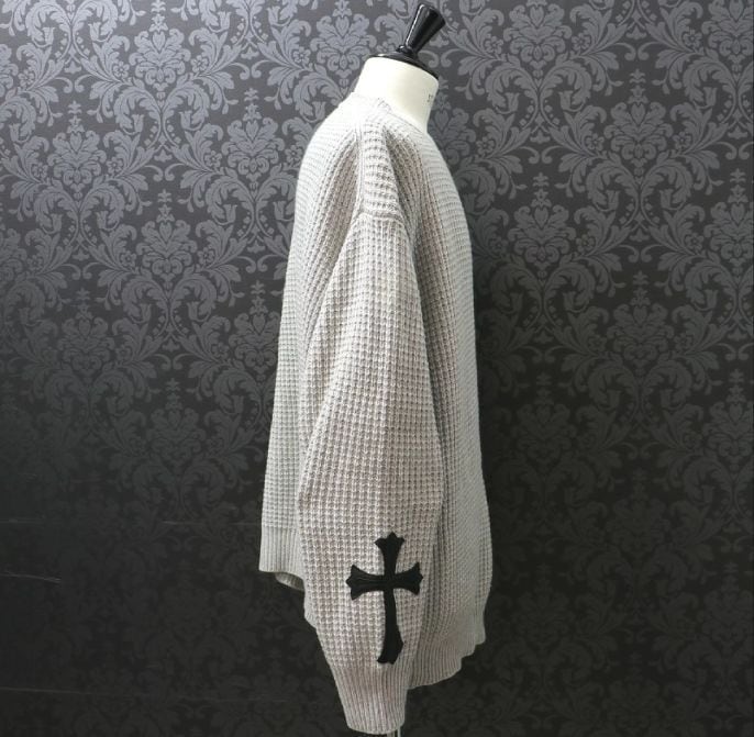 CHROME HEARTS クロムハーツ カシミヤニット ラージ CHクロス CHROME HEARTS クロムハーツ カシミヤニット ラージ CHクロス