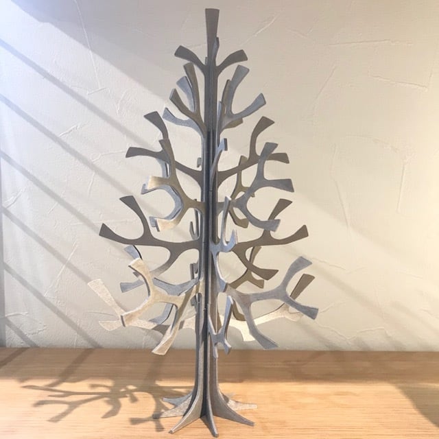 Lovi ロヴィ Momi-no-ki 25cm ナチュラル グレー クリスマスツリー