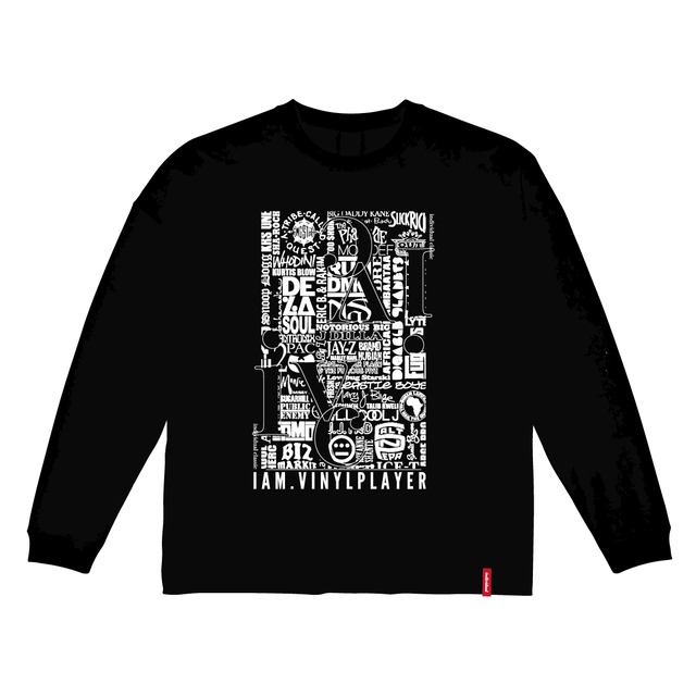 iv Classic Radio Long T-Shirt / BLACK