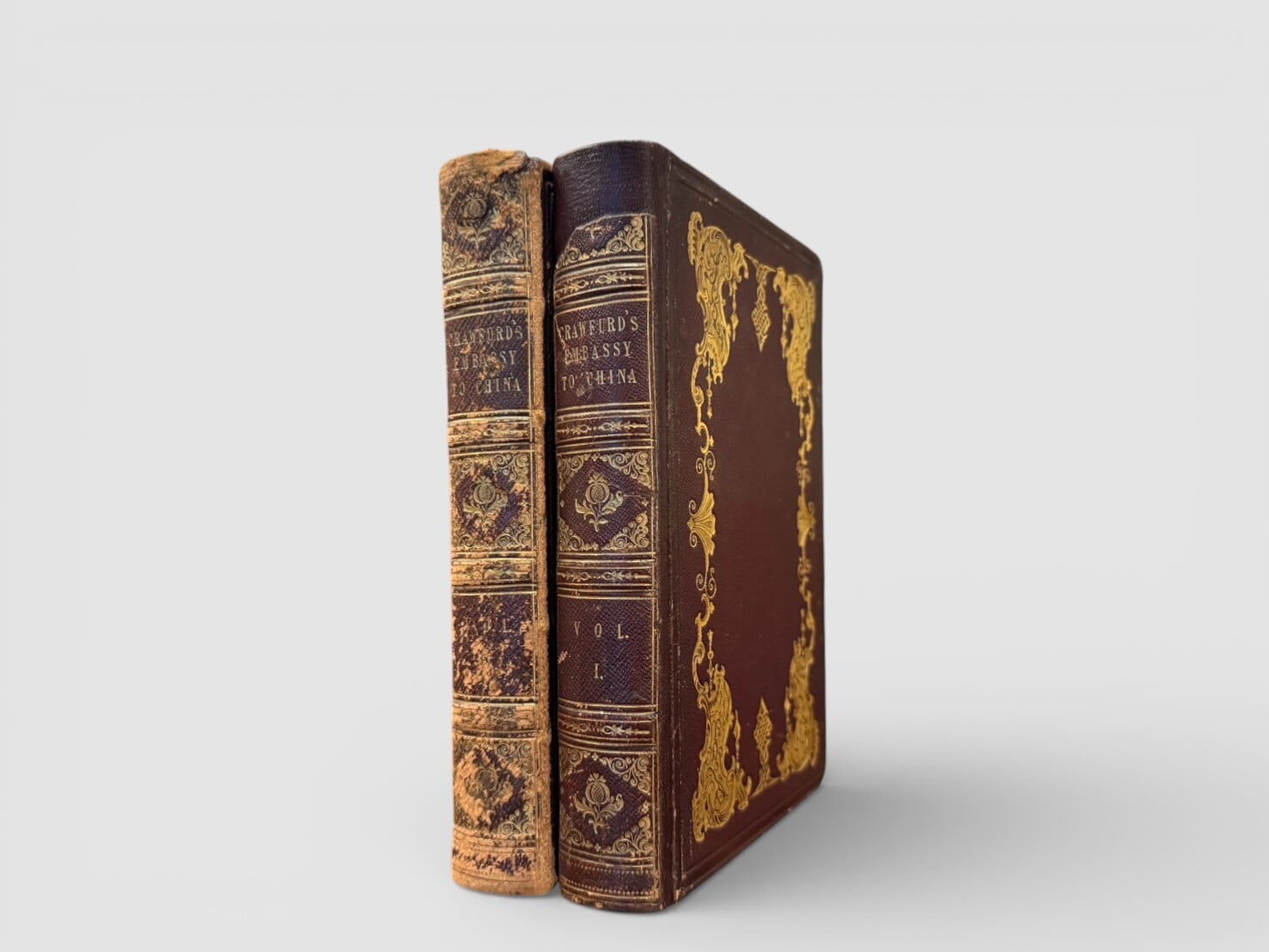 【RAA022】【SECOND EDITION】Journal of an Embassy from the Governor-General of India to the Courts of Siam and Cochin China, Complete set in 2 volumes(1830) /John Crawfurd
