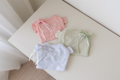 ｢国内独占販売｣【Monetoile】予約販売　Heart Sparkle Top（全3色）