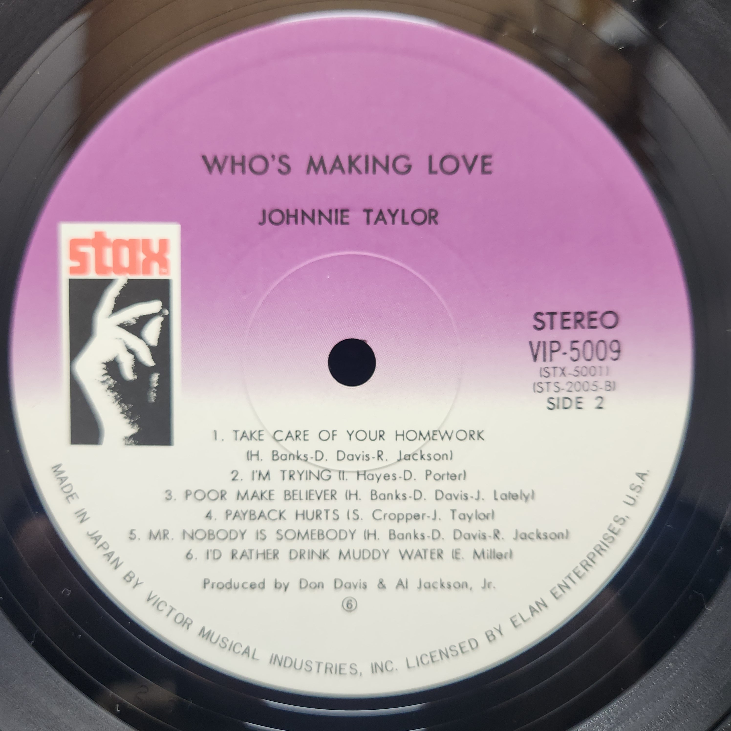 Johnnie Taylor / Who's Making Love [VIP-5009] - 画像4