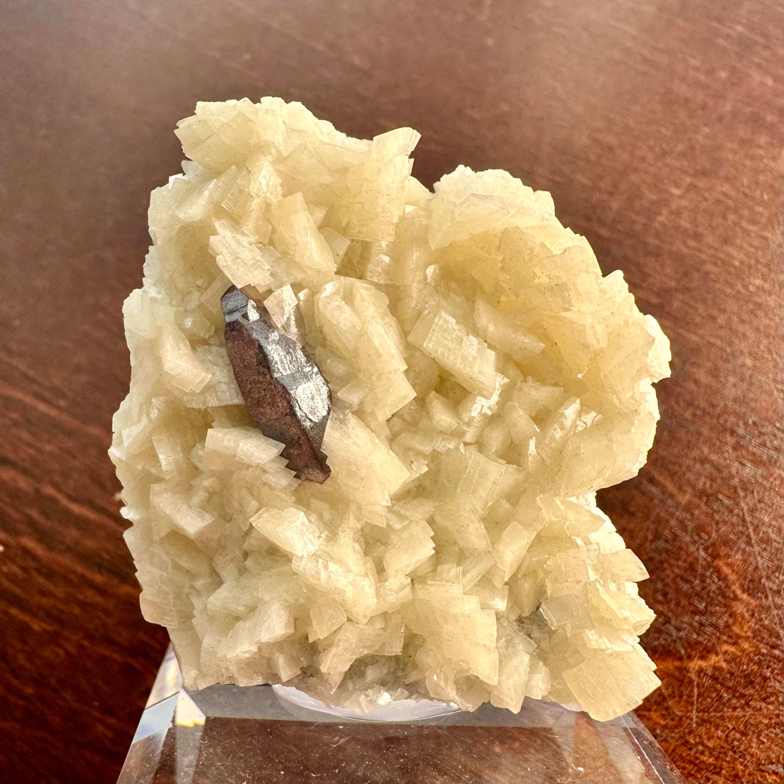 シナバー / ドロマイト【Cinnabar on Dolomite】中国産