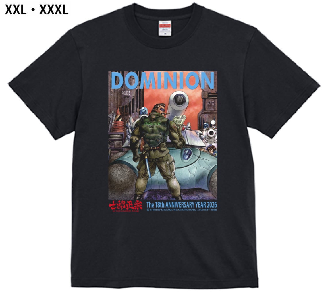 士郎正宗キャラクターTシャツVol.24 XXL・XXXL INTRON DEPOT8