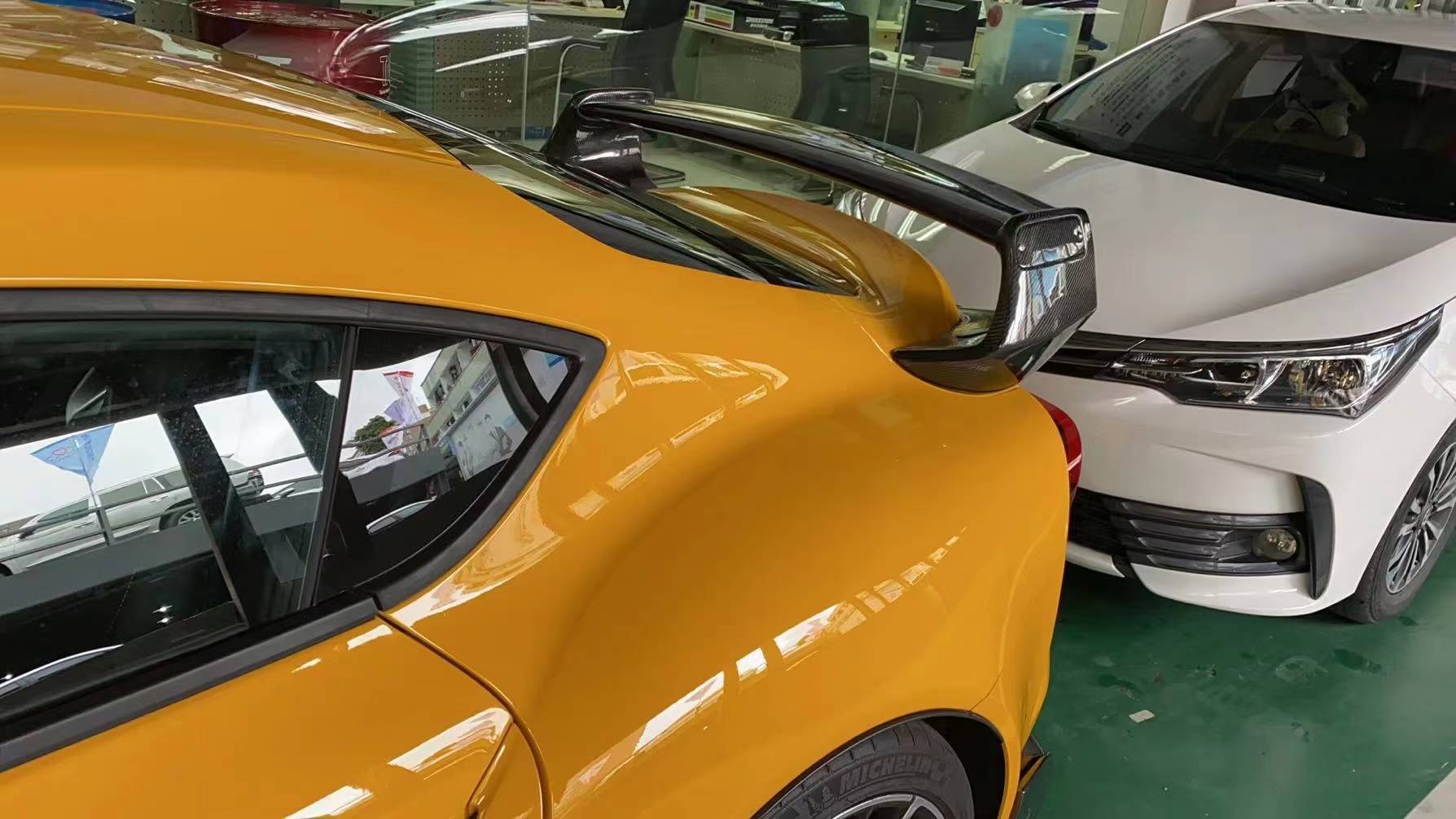 15インチホイール　ホンダ　5.5j フィット TOYOTA スープラ リアウイング リアスポイラー カーボン DB A90 JZA90