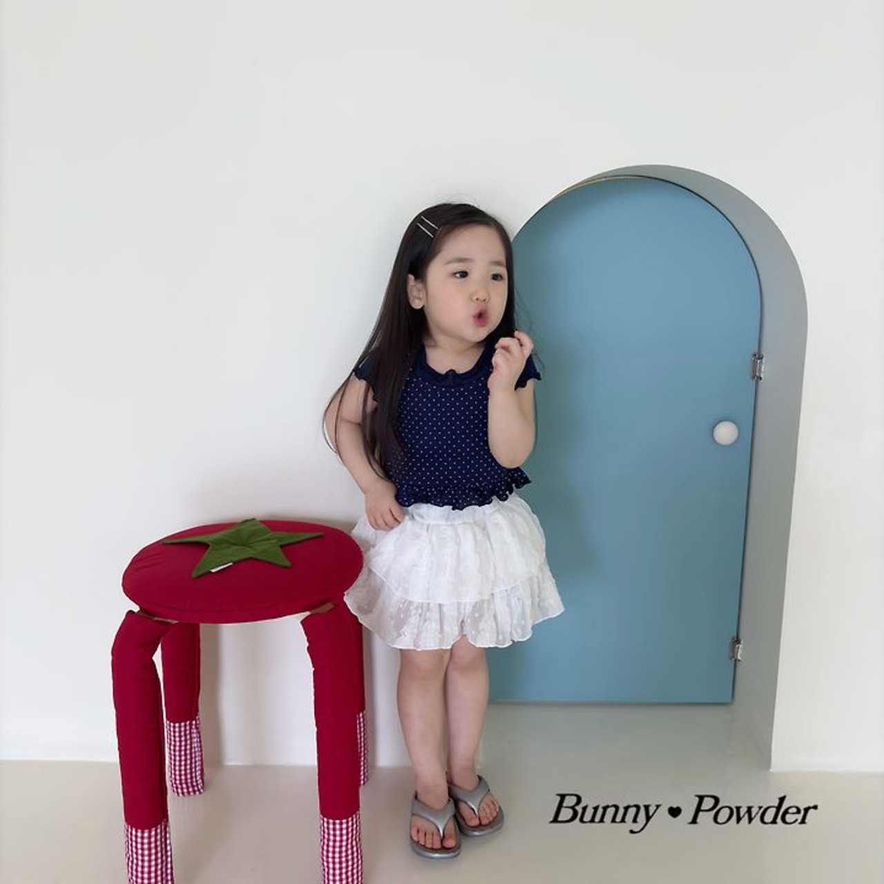 [Bunny Powder] (Planning) Kkaettaeng Sleeveless Set-up / [버니파우더] 기획)깨땡나시세트