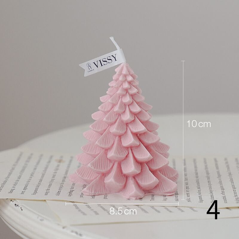 CANDLE 】クリスマスツリーOR雪花形キャンドル | seven nights