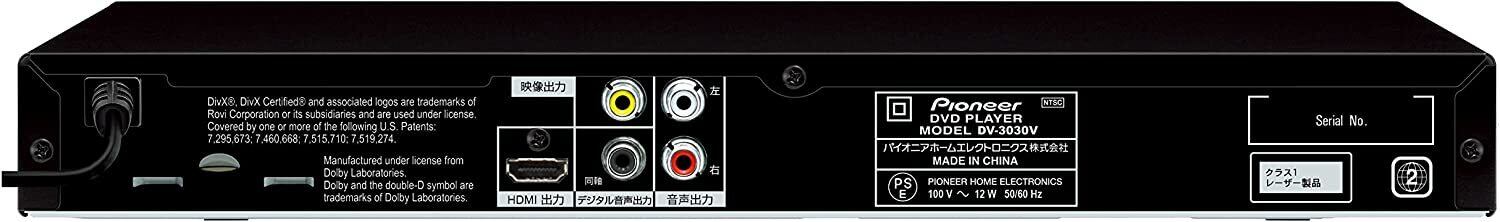 ⭐️Pioneer DV-3030V DVDプレーヤー⭐️ Pioneer（パイオニア） ☆Pioneer DV-3030V・DVDビデオプレーヤー