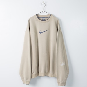 2000s "NIKE" embroidered paint sweat