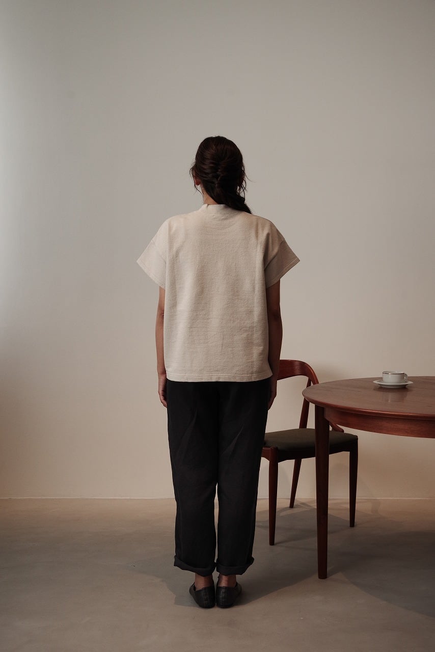 Air Spined Cotton Mock S/S Tee